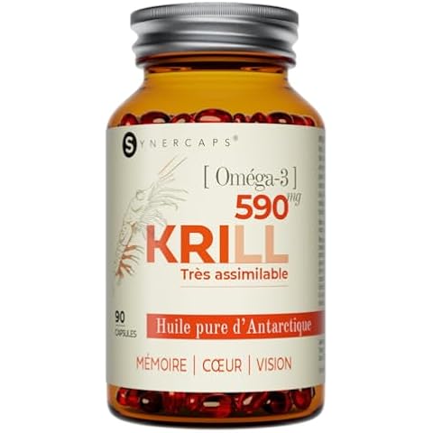 Huile de Krill SYNERCAPS 1180mg Cover