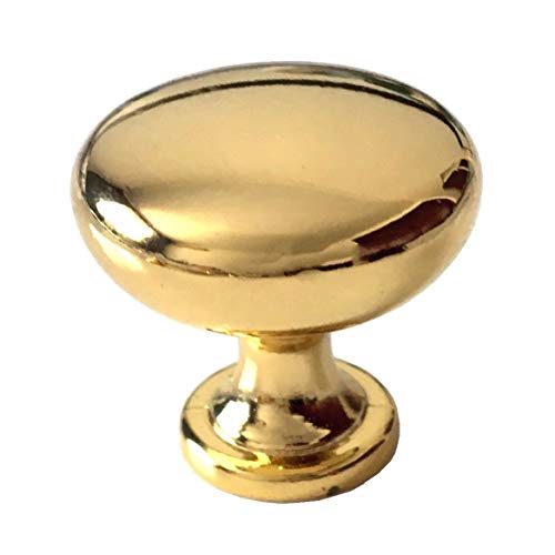 Poignée commode 114 mm bouton tiroir or poli quincaillerie meuble cuisine