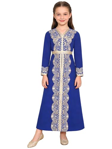 Robe de cérémonie fille vintage style princesse pour demoiselle d'honneur