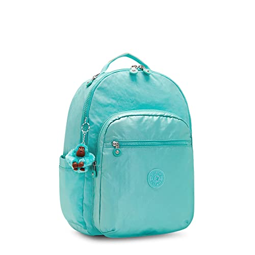 Image of Kipling Women's Seoul 15 inch Laptop Backpack, Durable, Roomy with Padded Shoulder Straps, Built-In Protective Sleeve