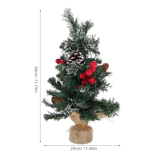 Frutos de Navidad de Lona Con Textura Rústica para Adornos para Festivales 3