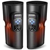 Musugy Cordless Calf Massager with Heat and Compression : Rechargeable Leg Compression Massager with...