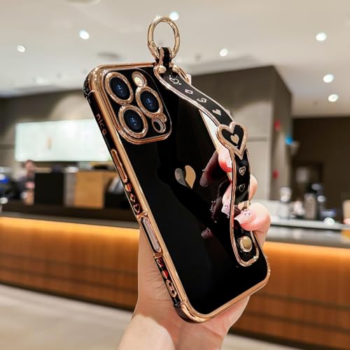 LLZ.COQUE for iPhone 16 Pro Case with Strap Stand, Black by LLZ.COQUE - Used condition - Image 2
