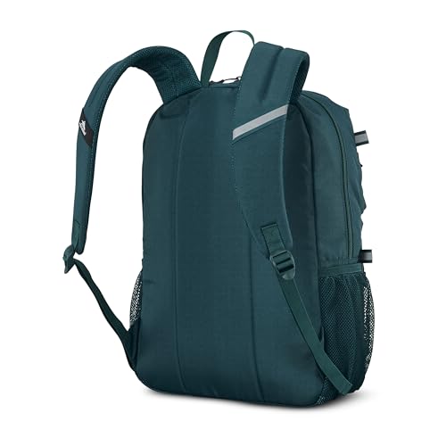 Image of High Sierra Everclass Backpack - Travel or Work Laptop Bookbag with 360 Reflectivity, Dual Water Bottle Pockets & Fits Laptops Up To 15.6 inch, One Size, TEAL