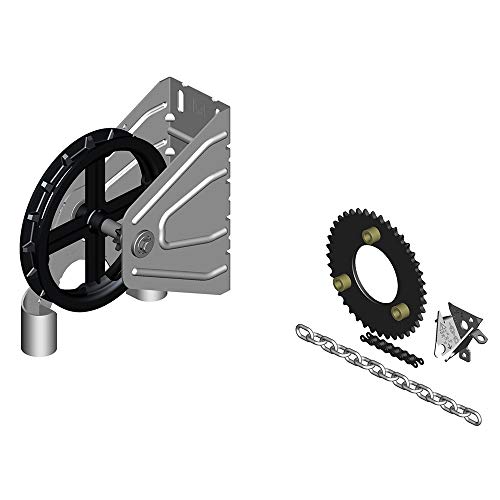 Rolling Sheet Door Chain Hoist Model 2000R 4.5:1 Reduction Rolling Sheet Door Hoist W/Dead Shaft