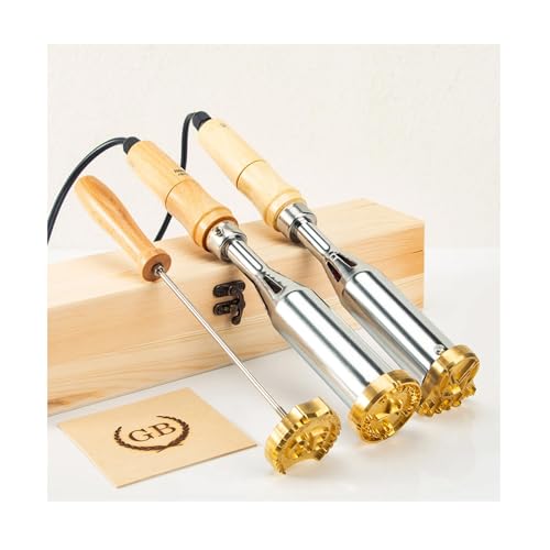 Regalos para él, regalo de cumpleaños para hombres, papá, marido, novio, hierro de marcar personalizado para carpintería, sello eléctrico para quemar madera, hierro de marcar para madera, horneado