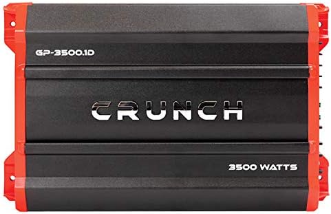 Crunch Ground Pounder GP-3500.1D 3500 Watt Monoblock Amplifier
