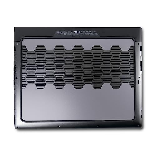 Image of MightySkins Skin Compatible with Alienware M18 R1 (2023) Full Wrap Kit - Solid Gray | Protective, Durable, and Unique Vinyl Decal wrap Cover | Easy to Apply & Change Styles | Made in The USA