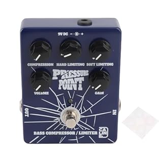 This effect pedal adopt true bypass design, aluminum alloy shell is sturdy and durable The product is a pressure point bass compressor, very useful and practical for you to use in performance ATTACK and SENSE function make it have a powerful compress...