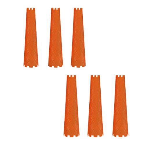 Amazon | HYP 円すいロングロッド 130mm 6本入 26mm オレンジ | 滝川