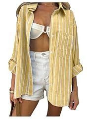 Mustard Yellow Striped