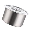 AKLOSIPY T - Multifunctional Soup Pot with Lid,High Temperature and Easy to for Cooking & Seasoning Pot,High Temperature Cookware,22cm Stockpot,Cooking,Moderate Capacity (22cm) #2