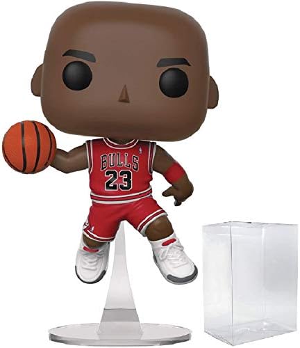 Toys & Game Room - Funko NBA: Chicago Bulls Michael Jordan Pop! Vinyl Figure (Includes Compatible Pop Box Protector Case)