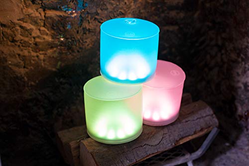 Mpowerd Luci Color Essence: Solar Inflatable Light With 8 Colors + Color Cycle To Set The Mood, Last 8 Hours, Matte Finish, No Batteries Needed, Waterproof, 5" D X 4.25" H When Inflated #TOP5