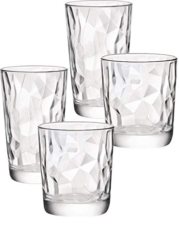 Circleware Cabrini Set Of 16, Drinking Glasses & Whiskey Cups, Glassware For Water, Beer, Juice, Ice Tea, Bar Beverage Gifts, 8-15.7 Oz. & 8-12.5 Oz #TOP3
