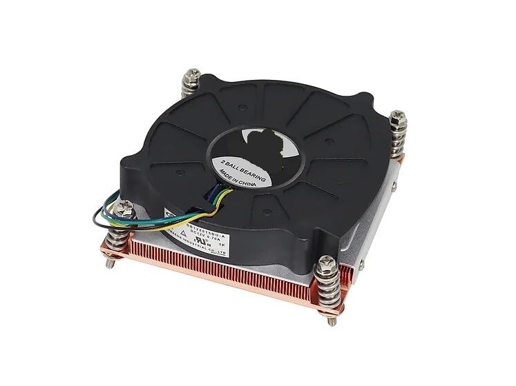 for Dynatron K199 1U Full Copper Server Heatsink for Intel LGA 1150 1151 1155 1156 1200, 125W TDP