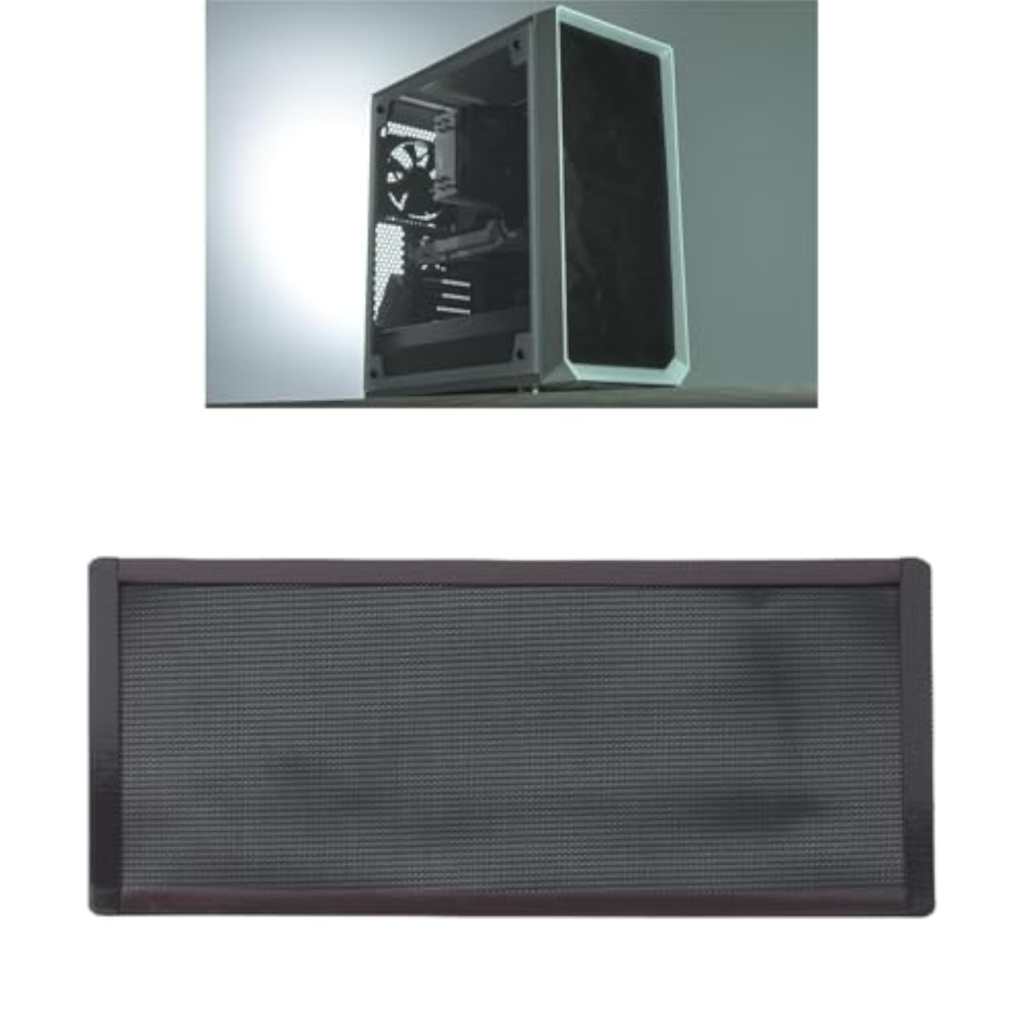 DIY Dust Mesh Filter for Computer Chassis Fan Cooling