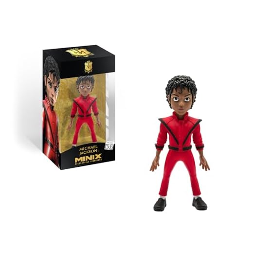 MINIX - Figura de Michael Jackson - Thriller - Coleccionables de 12 cm para Exhibición, Idea de Regalo para Niños Y Adultos, Fans de Música - MN15269