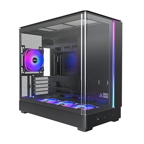 Image of Montech Computer Case PSU Combo - King 45 PRO (B) case with Century II 1200W PSU