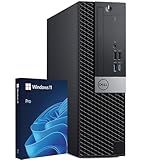 Dell Windows 11 Desktop Computer OptiPlex 7060 | Intel Core i5-8500 Six Core (4.3GHz Turbo) | 32GB DDR4 RAM | 1TB Nvme M.2 SSD | WiFi + Bluetooth | Mouse + Keyboard (Renewed)