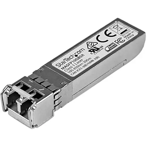 Transceptor SFP+ StarTech.com compatible con Cisco Meraki MA-SFP-10GB-SR Cover