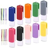 4GB USB Flash Drives 10 Pack, AGECASH Zip Drive USB 2.0 Thumb Drive Swivel Pendrive Jump Drives Memory Stick with Lanyard