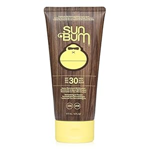 Sun Bum Original SPF 30 Sun Cream Lotion, Moisturizing Sunscreen with Vitamin E, Vegan and Reef Friendly, Broad Spectrum UVA/UVB Protection, 177ml