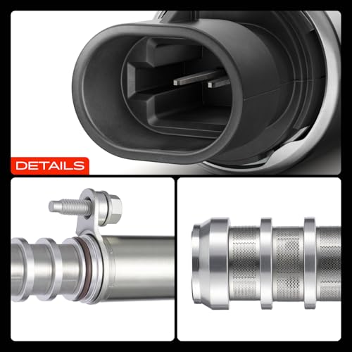 A-Premium VVT Intake & Exhaust Camshaft Position Actuator Solenoid Valve Kit Compatible with Chevy GMC Equinox Malibu Cobalt HHR Terrain Buick Pontiac Saturn 2.0L 2.2L 2.4L Replaces# 12655421 12655420 by A-premium - Image 9