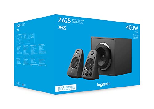 Logitech Z625 Powerful THX® Certified 2.1 Speaker System with Optical Input - Image 7