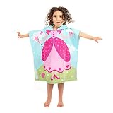 El diseño de los botones en ambos lados hace que la toalla de baño sea más fácil de usar y no se desprenda fácilmente; Con capucha que ayuda a secar tu cabello, más cálido y adorable; El algodón ligero hace que sea más fácil llevarlo a la piscina o a la playa;