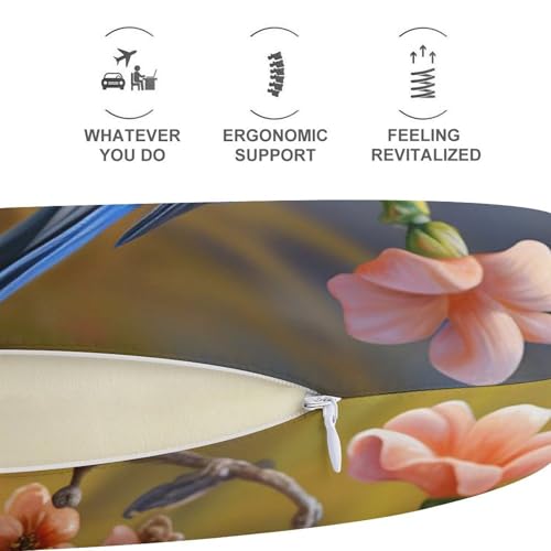 Almohada de espuma viscoelástica tamaño único para viaje miniatura 5