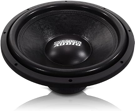 Sundown Audio E Series v.4 15" D4 Car Subwoofer - 750W RMS / 1500W Peak, Dual 4-ohm Voice Coil, Optimized for Ported Enclosures, Deep Bass E15v4D4