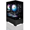 AVGPC Mini-X Gaming PC – Ryzen 7 5700X, AMD Radeon RX 9060 XT 16GB VRAM, 32GB 3200MHz DDR4 RAM, 1TB NVME M.2 SSD, Hyper 212 Cooler, WiFi/AC, Black Case, Windows 11
