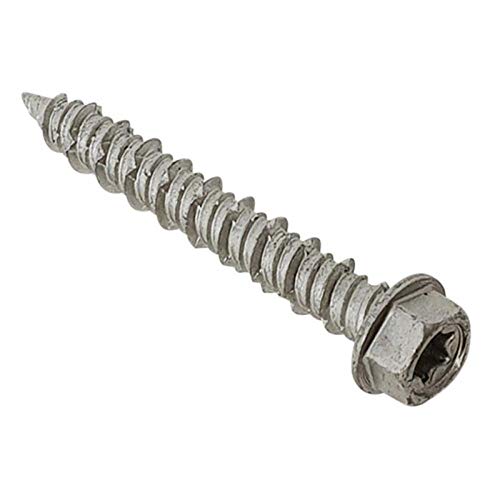 Image of TechFast Masonry Screws Hex/Torx | 6.3 x 32mm | Elementech | Box 100