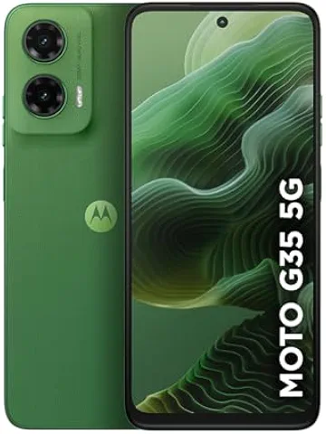 Smartphone Motorola Moto g35 5G - 128GB 12GB (4GB RAM+8GB Ram Boost) e Camera 50MP com AI NFC Tela 6.7" com Superbrilho - Verde