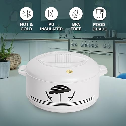 Cello Chef Deluxe Hot-Pot Insulated Casserole Warmer/Cooler with Sturdy Thick Base, (2.0 Litre) - Image 5
