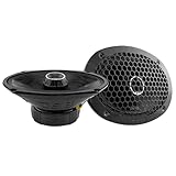 DS18 2X PRO-ZT69 6x9-Inch 2 Way Pro Audio Midrange Speakers with Built-in Bullet Tweeter, 4-Ohms, 550W Max, 275W RMS - Black Metal Mesh Grill Included (2 Speakers)