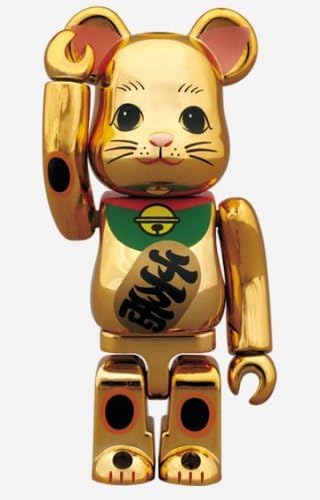 Amazon 東京ソラマチ X 招き猫 金メッキ Be Rbrick ベアブリック100 おもちゃ おもちゃ