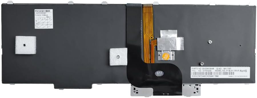 New Replacement Keyboard Compatible with Lenovo ThinkPad P50 P51 P70 P71 (Not Fit P50s P51s) with Backlit with Pointer