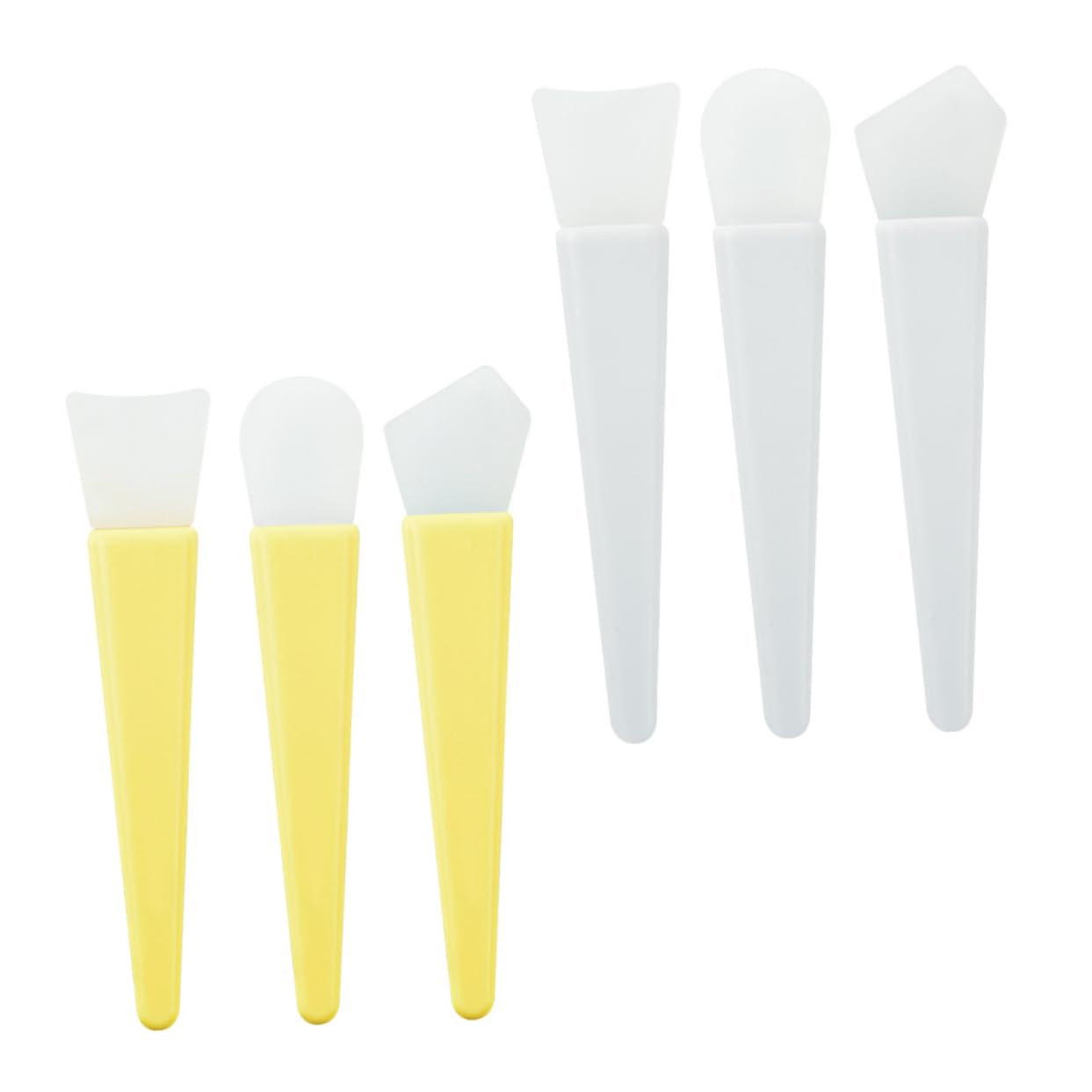 2 Sets Silicone Face Mask Brush Applicator, Face Care Tool