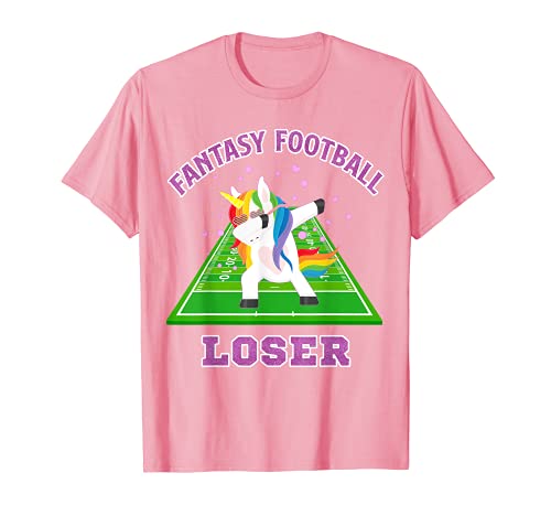 Fantasy Football Loser T-shirt 2019 Licorne Dab Football Cadeau T-Shirt