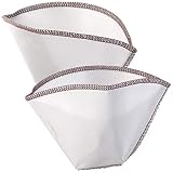 Rosenstein & Söhne Filter: 2er-Set faltbare Edelstahl-Dauerkaffeefilter, Gr. 4 für 2-4 Tassen (Dauerfilter)