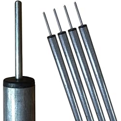 Party Tents Direct 20' x 30' Replacement Standard Tent Pole Set | Used with Weekender Pole Canopy Cover | Heavy Duty Galvanized Steel | Side and Center Poles Only (Top Not Included)