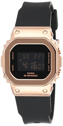 Casio G-Shock Watch - GM-S5600PG-1DR Black Dial, Black Band