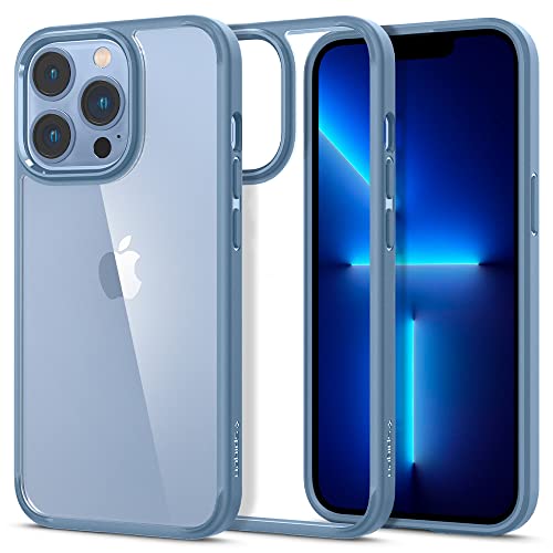 Image of Spigen for iPhone 13 Pro Case, Ultra Hybrid [No Magnet Ring][Anti-Yellowing] - Sierra Blue