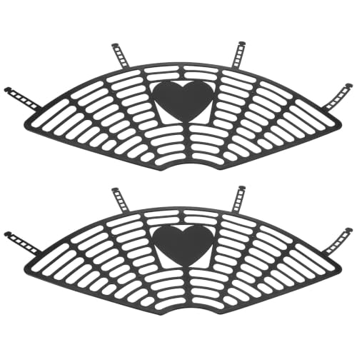 EXHUMKY Bike Rear-Wheel Cover 2pcs Black Plastic Foot Guard for Bicycle and Electric Bike Young Passengers Easy Installation