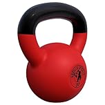 Gorilla Sports Rubber Coated Kettlebell Size 24KG