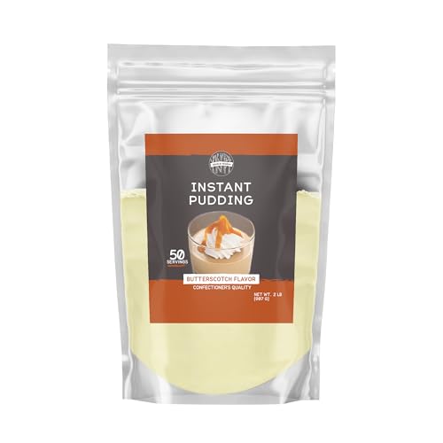 Birch & Meadow 2lb Butterscotch Instant Pudding Mix, Snack & Dessert