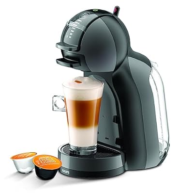 Krups Nescafé Dolce Gusto Mini Me, Cafetera automática de cápsulas, 15 bares de presión, Capacidad de 0,8 L, Compacta, Detención automática, Negra, KP1438AS | Ya disponible en tu tienda friki favorita! En mundofriki.es!