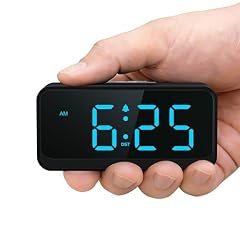 Srubambi Battery Operated Small Alarm Clock: Compact Cordless Design Srubambi Battery Operated Small Alarm Clock: Compact Cordless Design product